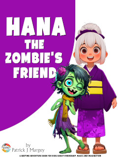 Improved children's book cover with vibrant colors and better character positioning